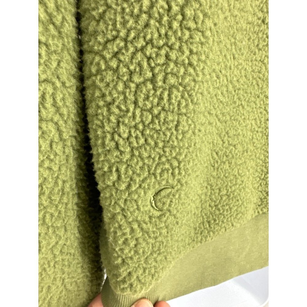 ZYIA Active Women’s Olive Flying V Full Zip Fleece Jacket Size M - Picture 5 of 10